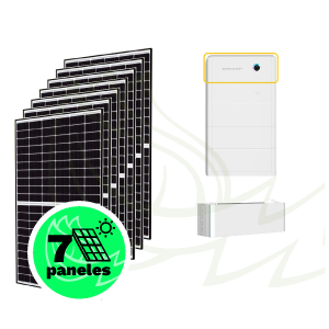 Kit solar autoconsumo fotovoltaico de 3,2 kWp con inversor Sigenergy Batería SigenStor