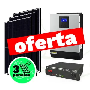 Kit Solar para casa de campo 1,5 kW- oferta especial – premium – (reacondicionado)