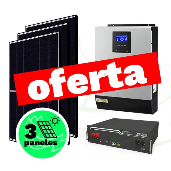 Kit Solar para casa de campo 1,5 kW- oferta especial – premium – (reacondicionado) - Imagen 2