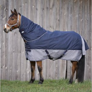 Manta caballos lluvia