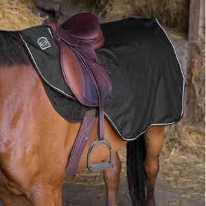 Manta riñonera impermeable caballos