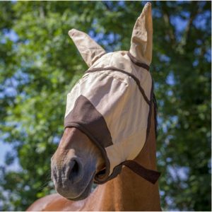 Mascara antimoscas caballos orejeras