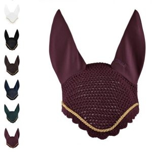 Orejeras caballos Eskadron oro