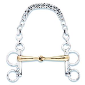 Pelham articulado cobre Stubben