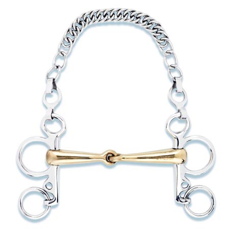 Pelham articulado cobre Stubben