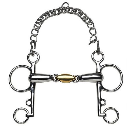 Pelham caballos grueso