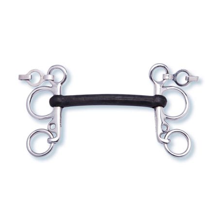 Pelham goma recto Stubben