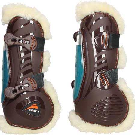 Protectores Equick Eshock borreguillo - Imagen 3