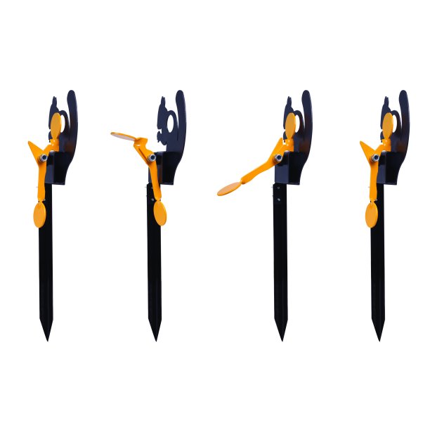 Blanco Target Practica de Tiro Acero Squirrel - Imagen 3