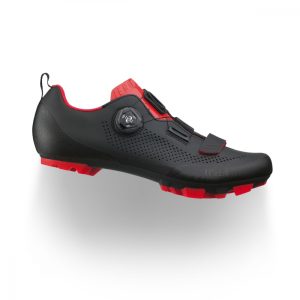 ZAPATILLAS FIZIK TERRA X5 NEGRO-ROJO